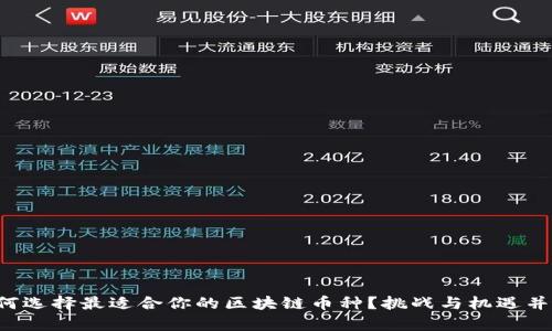 如何选择最适合你的区块链币种？挑战与机遇并存！