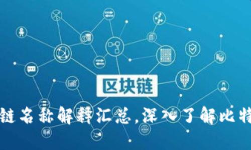 比特币区块链名称解释汇总，深入了解比特币生态系统